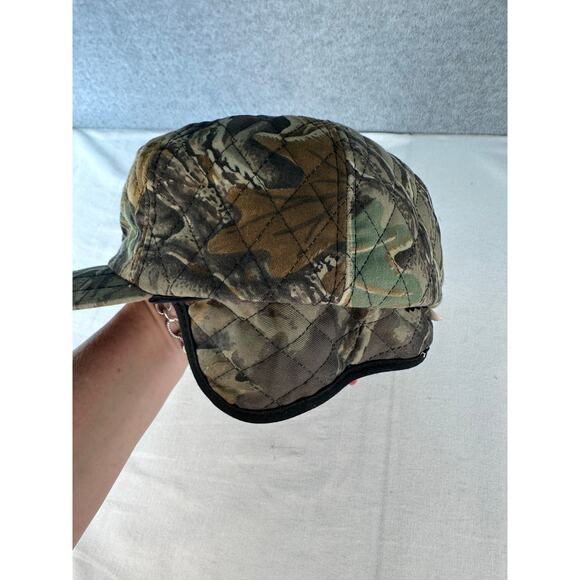 VTG Youngan sz L Thinsulate Advantage Camp Quilted Hat Hunting Outdoor Winter - Picture 7 of 7